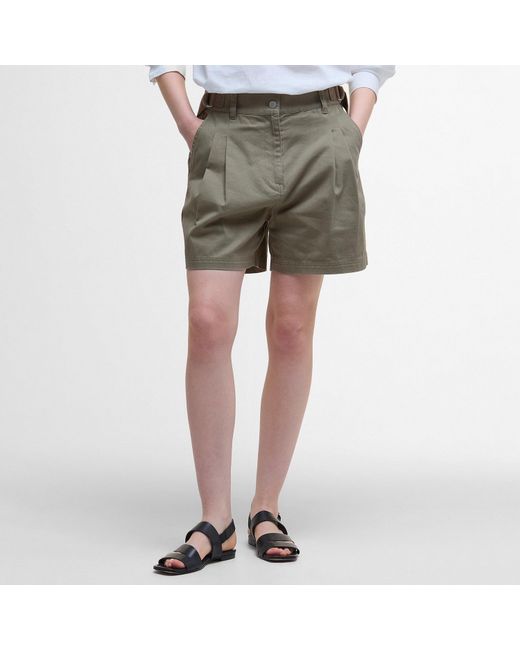 Barbour Green Cecile Shorts