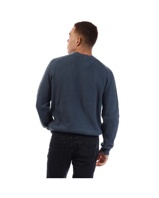 Boss Blue Ferro E Knitted Top for men