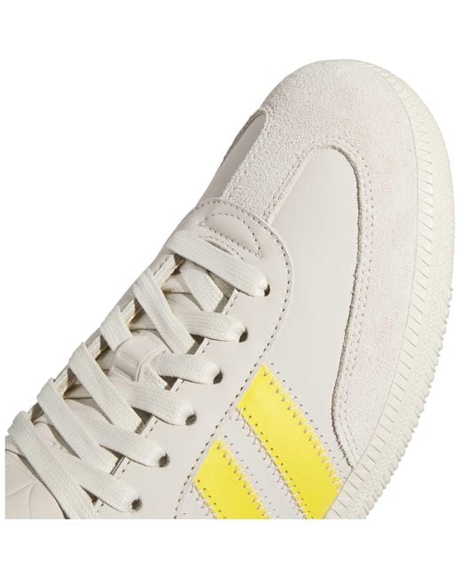Adidas Originals Yellow Humanrace X Adidas Samba Trainers for men