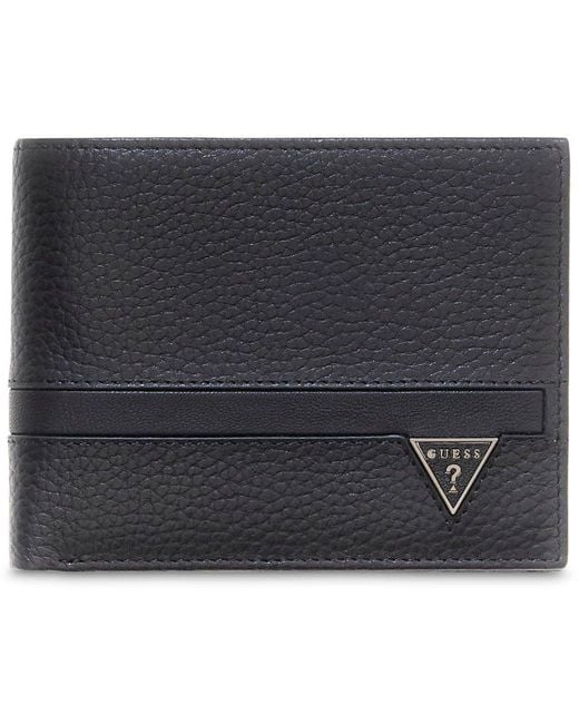 Guess Black Monaco Billfold Wallet for men