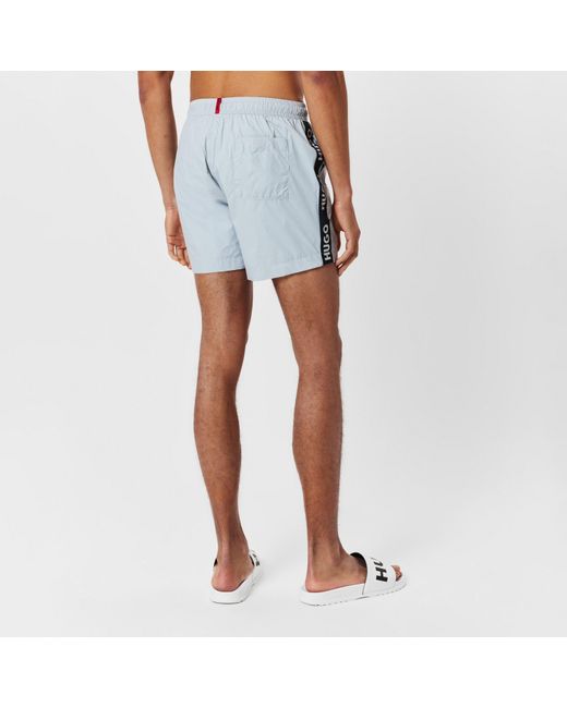 HUGO Blue Fab Swim Shorts for men