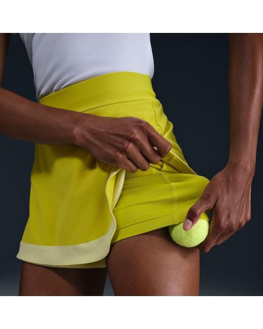 Nike Yellow Oz Open Skirt
