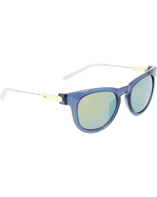 Nike Blue Essence Trend Oval Sunglasses