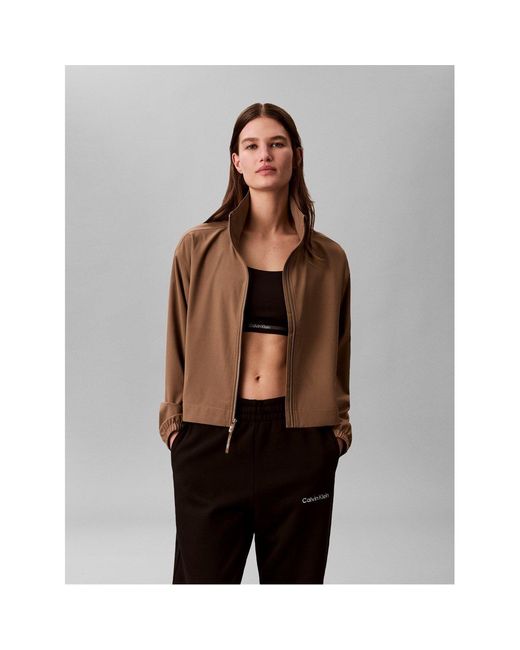 Calvin Klein Brown Windbreaker