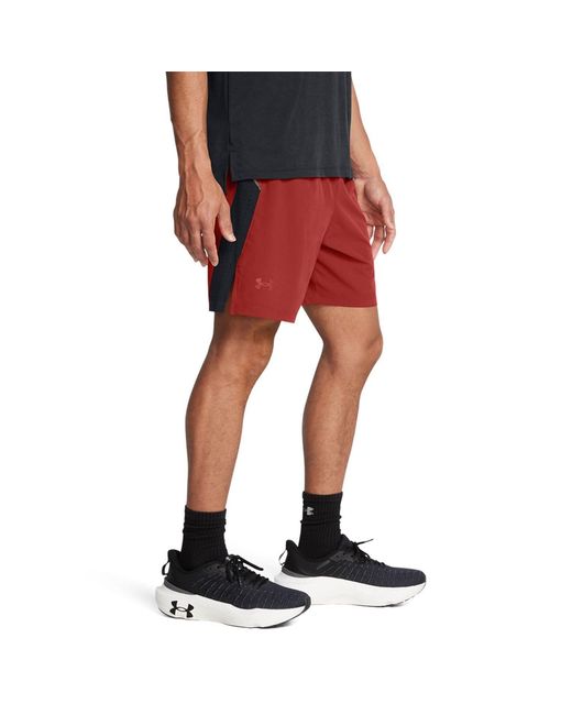 Under Armour Red Launch Elite 7In Shorts for men