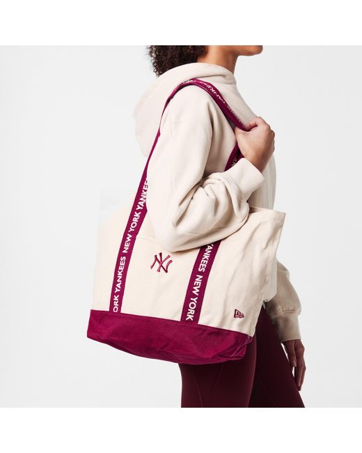 KTZ Pink Canvas Strap Tote Bags