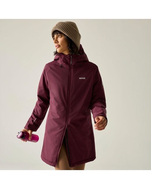 Regatta Red Mabrie Waterproof Jacket