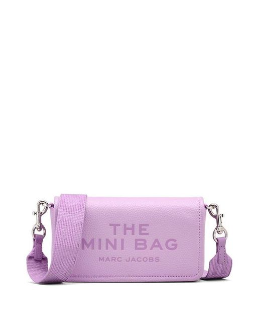 Marc Jacobs Purple Leather Mini Bag