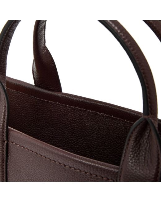 Marc Jacobs Brown The Leather Medium Tote Bag