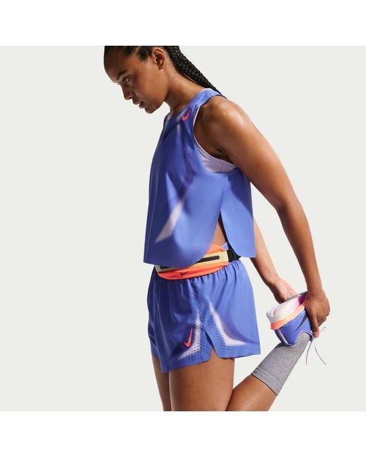Nike Blue Performance Running Shorts