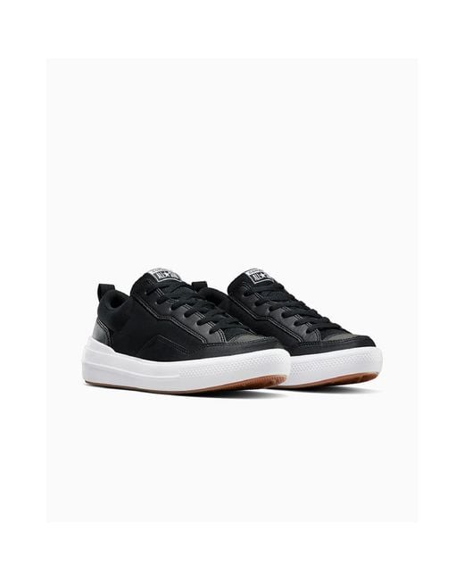 Converse Black Adults Chuck Taylor All Star Log Canvas Trainers