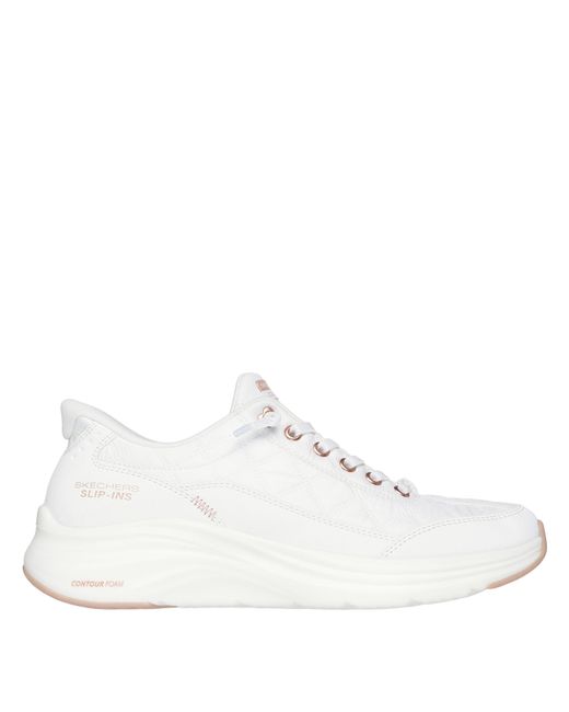 Skechers White Contour Foam Runners