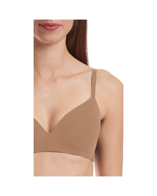 Wolford Brown Beauty Cotton Skin Bra