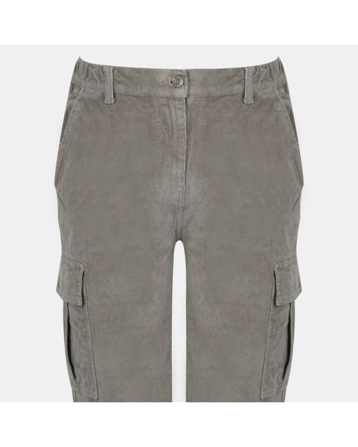 Jack Wills Gray Jw Cord Trousers Sn54 for men