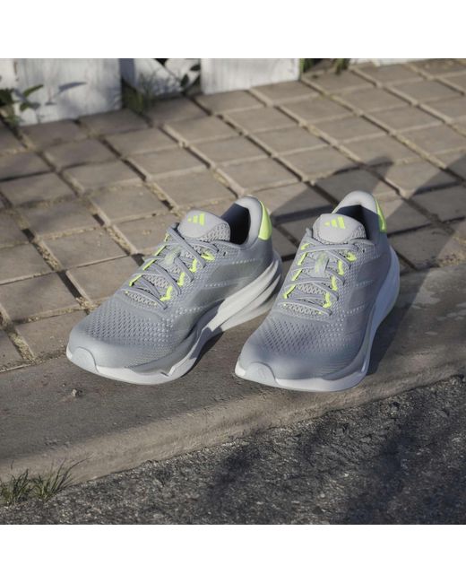 Adidas Blue Supernova Stride 2.0 Running Shoes