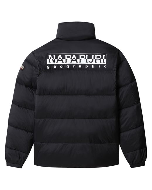 Napapijri Black Suomi Padded Jacket for men