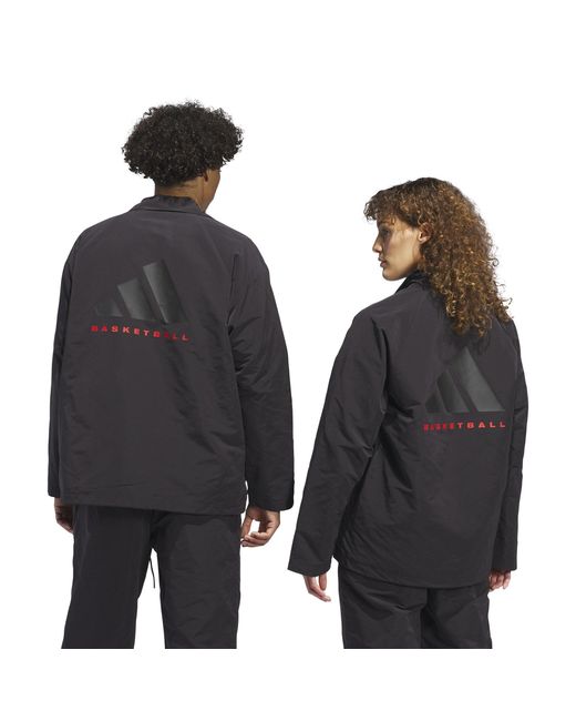 Adidas Black Adi Performance Tracksuit Top for men
