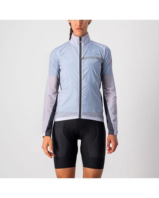 Castelli Black Squadra Stretch Long Sleeve Reflective Performance Cycling Jacket