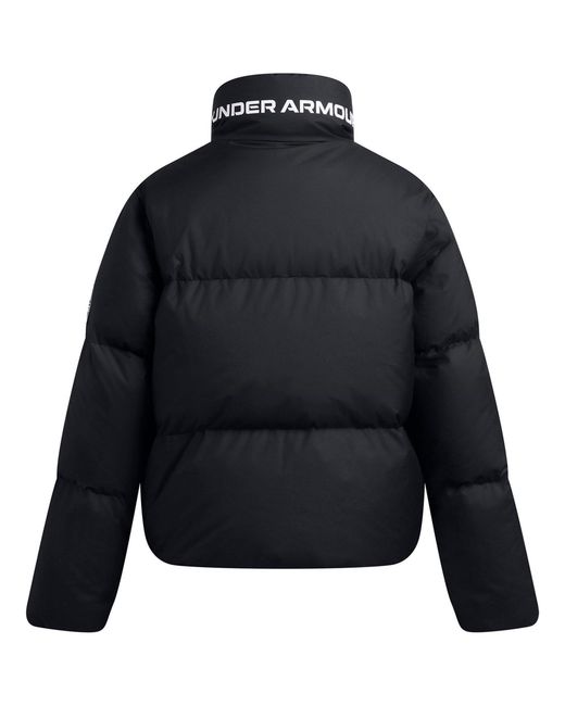 Under Armour Black Limitless Weather Resistant Puffer Jacket