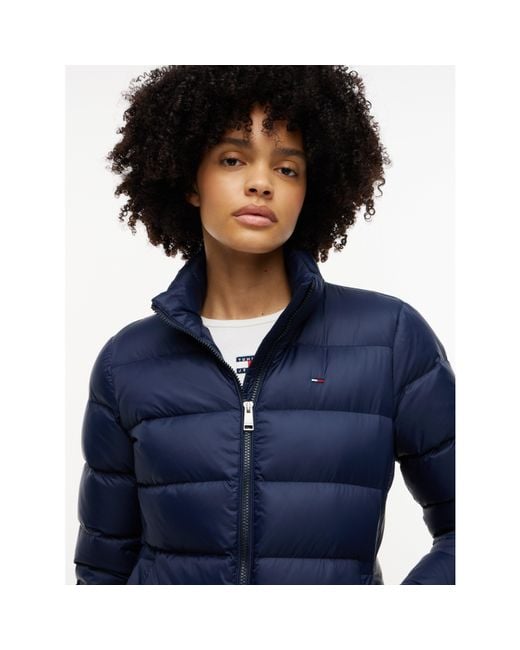 Tommy Hilfiger Blue Tjw Basic Hooded Down Jacket Ext