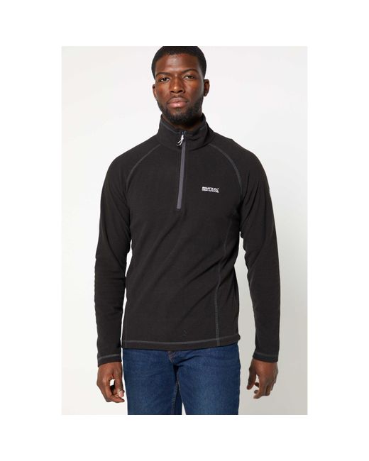 Regatta Black Mont Rain Anorak for men