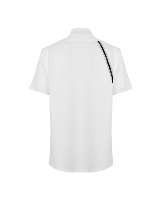 McQueen White Alex Harness Polo Sn64 for men