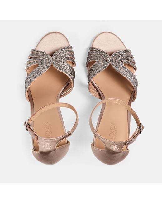 Ralph Lauren Multicolor Allie Heeled Sandals