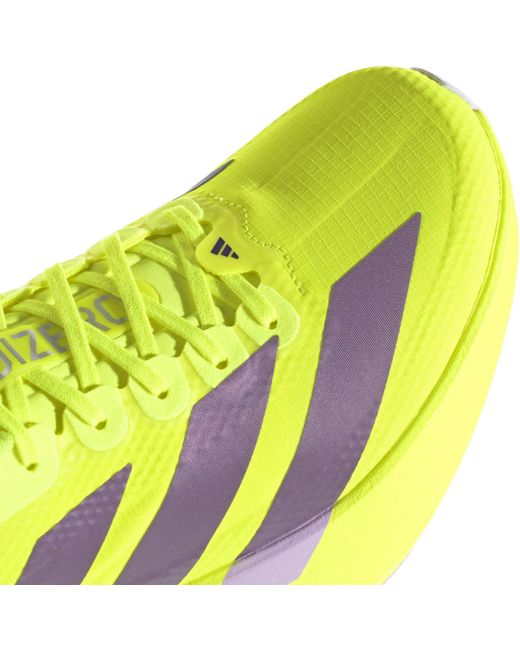 Adidas Yellow Adidas Adizero Evo Sl Woven Sneaker
