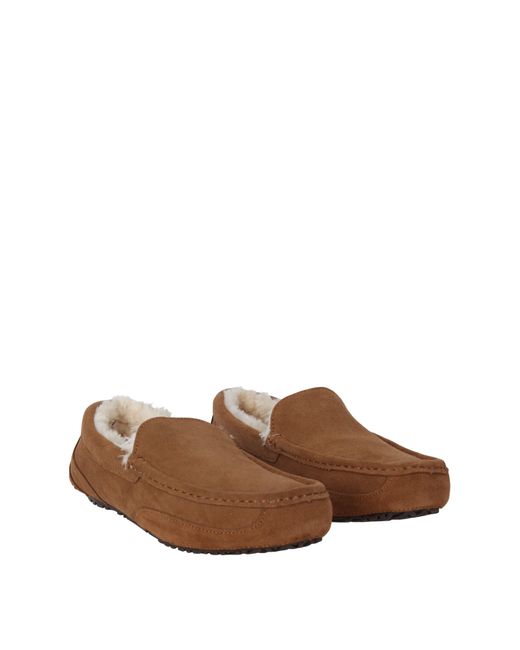 Jack Wills Brown Moccasin Slippers for men