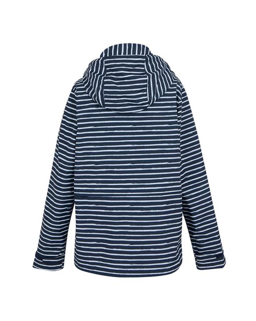 Regatta Blue Bayletta Ii Waterproof Breathable Recycled Waterproof Jacket