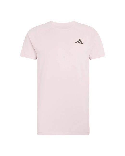 Adidas Pink Us Open Tee Sn63 for men