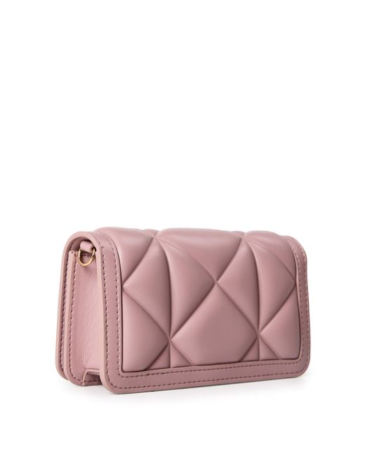 Love Moschino Pink Quilted Cross Body Bags