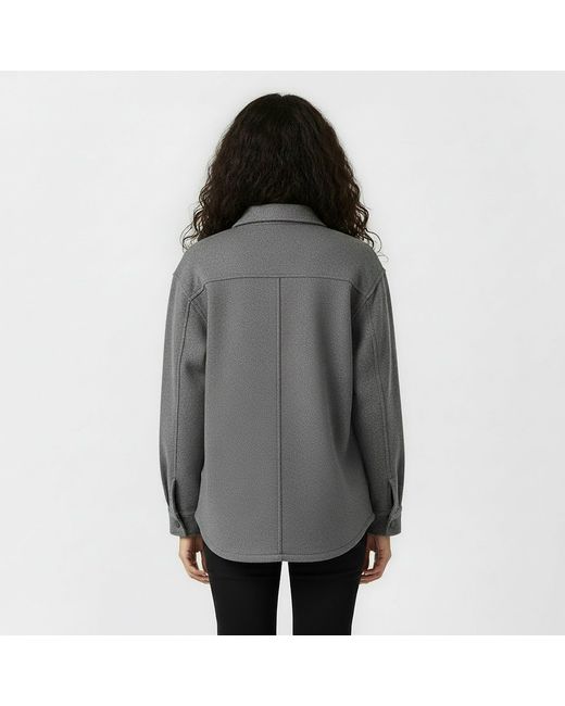 Jack Wills Gray Quilted Padded Overshirt