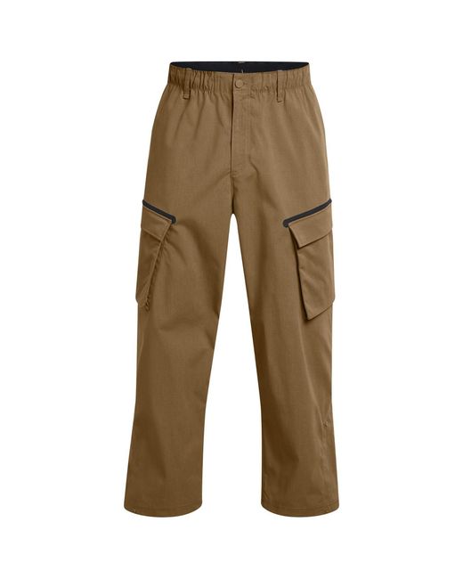 Under Armour Brown Utility Cargo Joggers for men