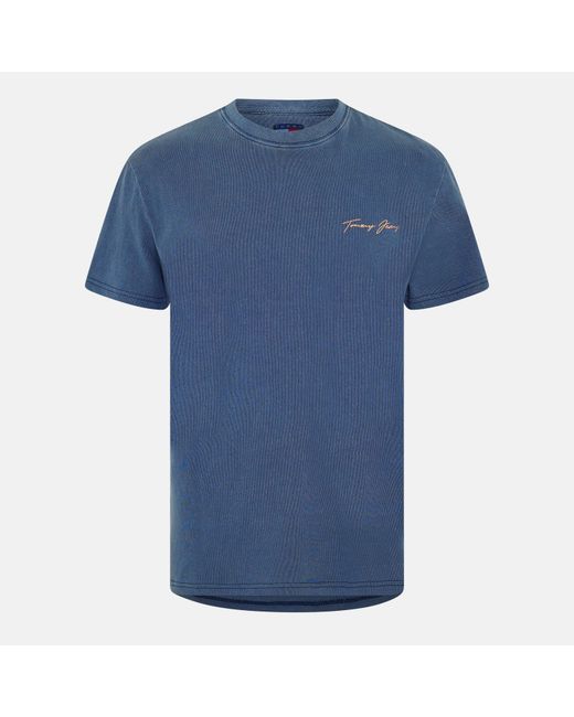 Tommy Hilfiger Blue Tjm Signature Sailing Short Sleeve T-Shirt for men
