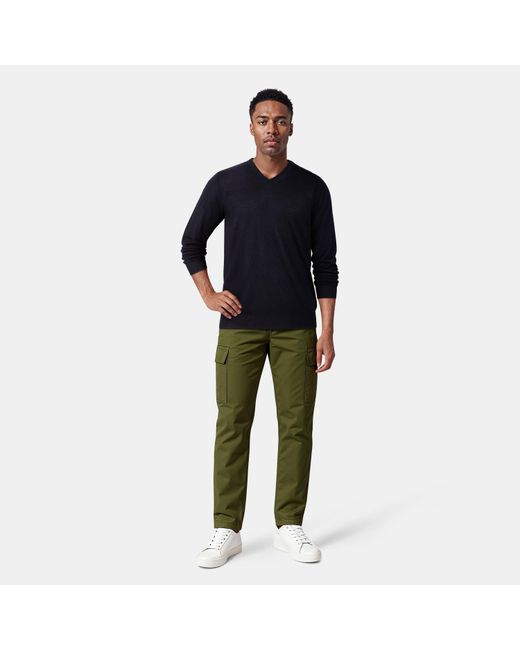 Lyle & Scott Blue Tonal Eagle Pullover Jumper for men