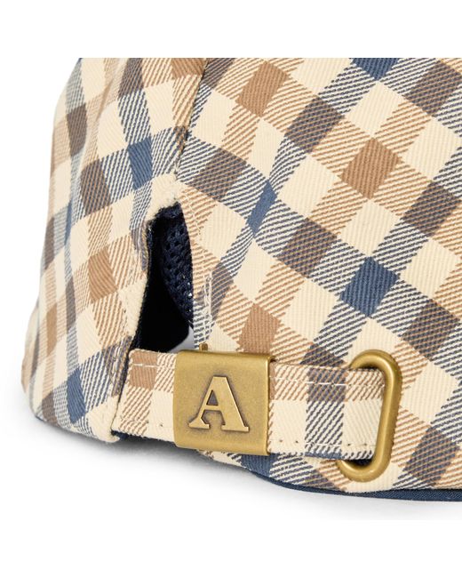 Aquascutum Metallic Flat Cap for men