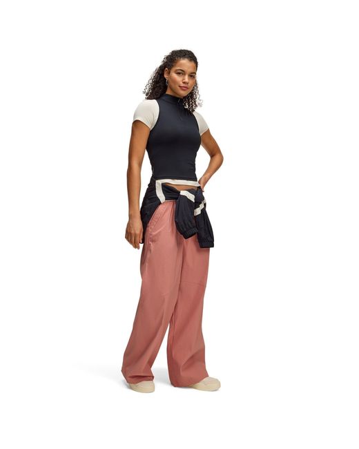 Under Armour Pink Open Hem Woven Joggers