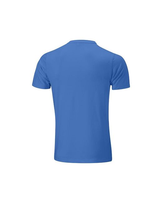 Mizuno Blue Rugby Training Shirt for men