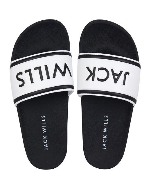 Jack Wills Black Jack Logo Sliders
