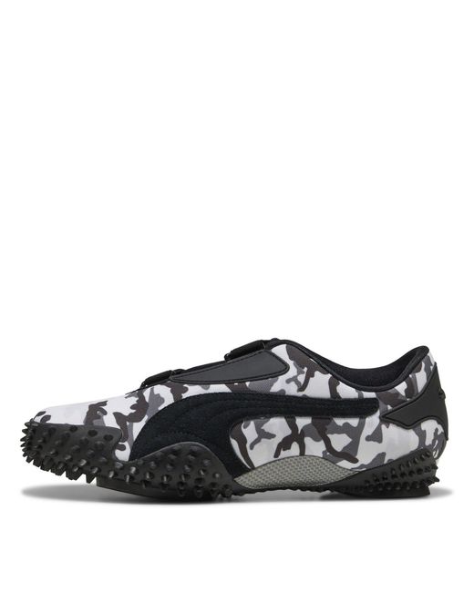 PUMA Black Mostro Camo Trainers for men