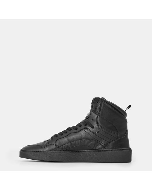 DSquared² Black High-Top Trainers for men