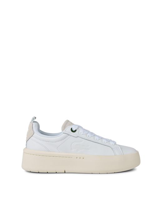 Lacoste White Carnaby Plat Ld99