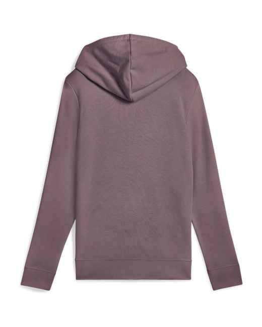 PUMA Purple No. 1 Logo Tech Fleece Overhead Hoodie
