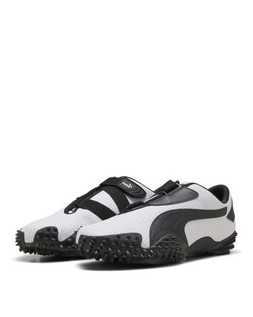 PUMA Black Mostro Perforated Sneakers