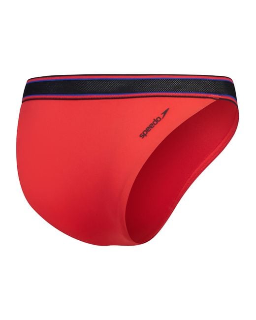 Speedo Red Performance Bikini Bottoms