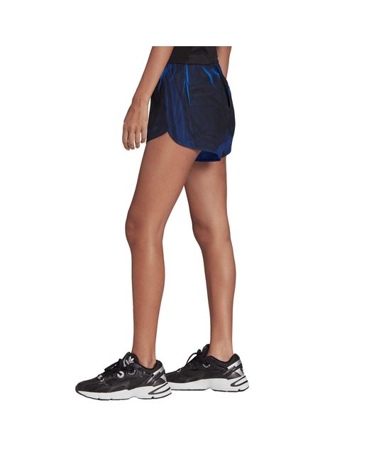Adidas Originals Blue Streamlined One Piece Swimsuit