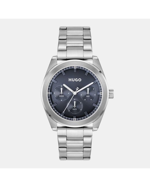 HUGO Metallic Gents #Bright Sport Bracelet Watch for men