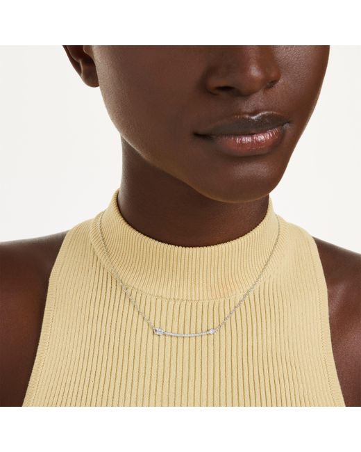 Swarovski Metallic Idyllia Pendant Necklace