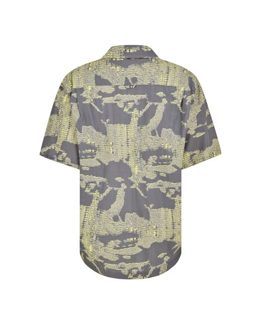 DIESEL Gray Frank Camicia T-Shirt for men